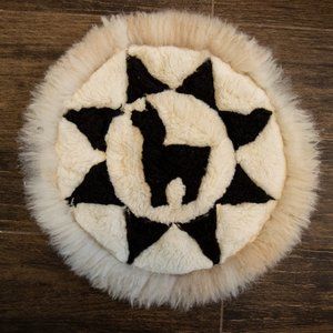 ALPACA WOOL RUG, MADE IN PERU